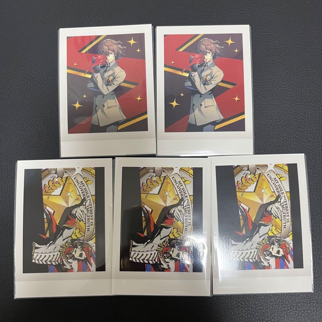 Amazon.co.jp: ペルソナ5 ぱしゃこれ 明智吾郎 5枚セット : ホビー